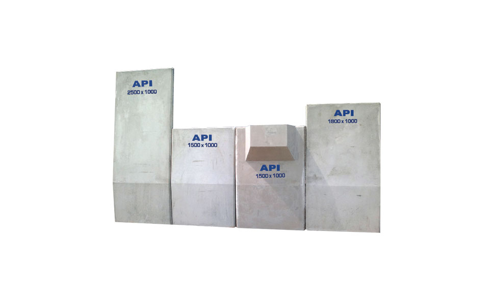 API Concrete Parapet Wall